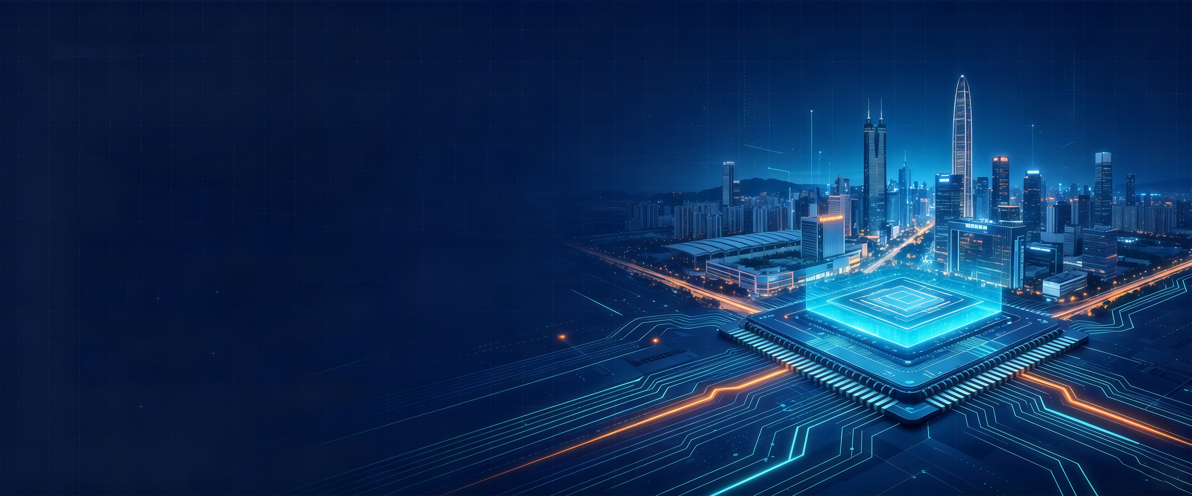 Shenzhen electronics district skyline representing the local sourcing ecosystem